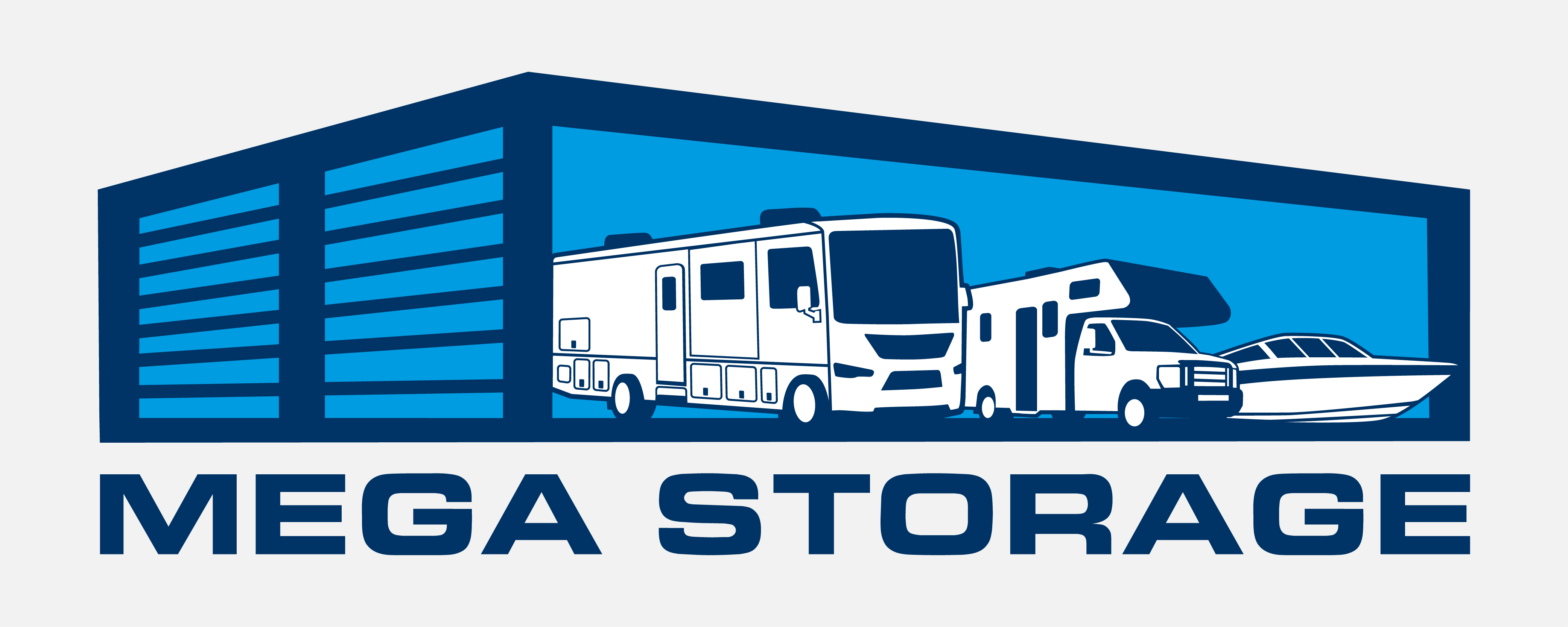 Mega storage logo